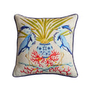 GobekUsa Egret Bird Pattern Art Pillow Case for Bedroom, Living Room, Sofa Couch