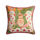GobekUsa Egret Bird Pattern Art Pillow Case for Bedroom, Living Room, Sofa Couch