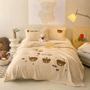 GobekUsa Cozy Teddy Fleece Blanket - Luxury Bedspread for All Seasons