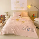 GobekUsa Cozy Teddy Fleece Blanket - Luxury Bedspread for All Seasons