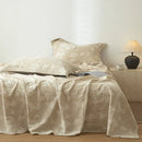GobekUsa Cotton & Linen Bed Sheet Set: Luxury, Skin-Friendly, All Seasons, Queen & King Sizes