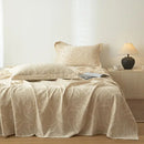 GobekUsa Cotton & Linen Bed Sheet Set: Luxury, Skin-Friendly, All Seasons, Queen & King Sizes