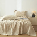 GobekUsa Cotton & Linen Bed Sheet Set: Luxury, Skin-Friendly, All Seasons, Queen & King Sizes