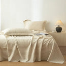 GobekUsa Cotton & Linen Bed Sheet Set: Luxury, Skin-Friendly, All Seasons, Queen & King Sizes