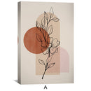 Beige Foliage Canvas