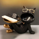 GobekUsa French Bulldog Resin Statue for Stylish Living Room Decor