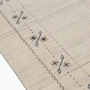 Beige Gabbeh Hand Loomed Wool Area Rug - Authentic Traditional Border Design by The Rug Decor
