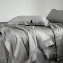 GobekUsa Leopard Jacquard Summer Quilt Bedding Set with Bed Sheet & Pillowcase