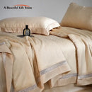 GobekUsa Leopard Jacquard Summer Quilt Bedding Set with Bed Sheet & Pillowcase