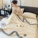 GobekUsa Light Luxury Velvet Plush Cotton Blanket
