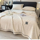GobekUsa Light Luxury Velvet Plush Cotton Blanket