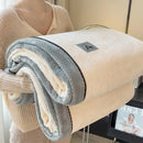 GobekUsa Light Luxury Velvet Plush Cotton Blanket