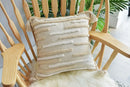 Beige handmade geometric tufted pillowcase set bedroom tassel decor by Decorbites