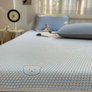 GobekUsa Cooling Ice Bean Sheet Set: Breathable Rayon Mat & Pillowcases for Summer Bed