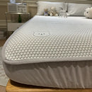 GobekUsa Cooling Ice Bean Sheet Set: Breathable Rayon Mat & Pillowcases for Summer Bed