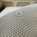 GobekUsa Cooling Ice Bean Sheet Set: Breathable Rayon Mat & Pillowcases for Summer Bed