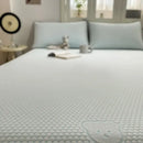 GobekUsa Cooling Ice Bean Sheet Set: Breathable Rayon Mat & Pillowcases for Summer Bed