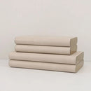 GobekUsa Beige Leather Metal-edged Jewelry Box & Storage Container