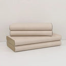 GobekUsa Beige Leather Metal-edged Jewelry Box & Storage Container
