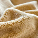GobekUsa Cozy Milk Velvet Fitted Sheet for Autumn & Winter Mattress Topper