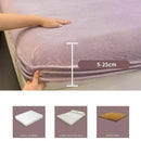 GobekUsa Cozy Milk Velvet Fitted Sheet for Autumn & Winter Mattress Topper