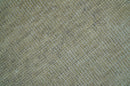 Beige Modern Solid Design Hand Knotted Wool Area Rug