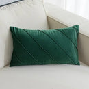 Beige & pink hand pleat embroidered cushions living room velvet pillow by Decorbites