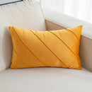 Beige & pink hand pleat embroidered cushions living room velvet pillow by Decorbites