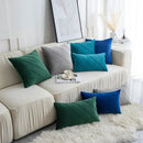 Beige & pink hand pleat embroidered cushions living room velvet pillow by Decorbites