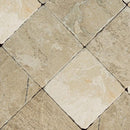 Beige Royale Tumbled Marble Tiles 4x4