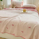 GobekUsa Cozy Coral Fleece Blanket: Perfect for Dorm, Home, or Sofa