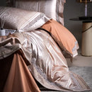 GobekUsa Damask Jacquard Egyptian Cotton Luxury Bedding Set
