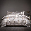 GobekUsa Damask Jacquard Egyptian Cotton Luxury Bedding Set