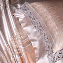 GobekUsa Damask Jacquard Egyptian Cotton Luxury Bedding Set