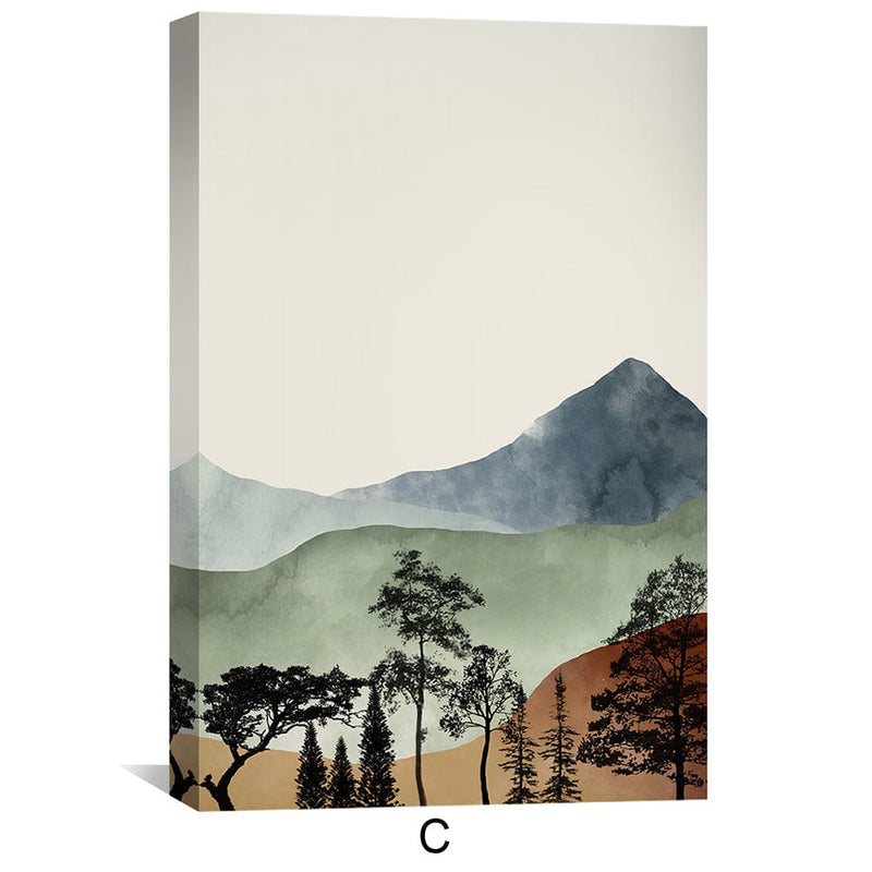 Beige Skies Canvas