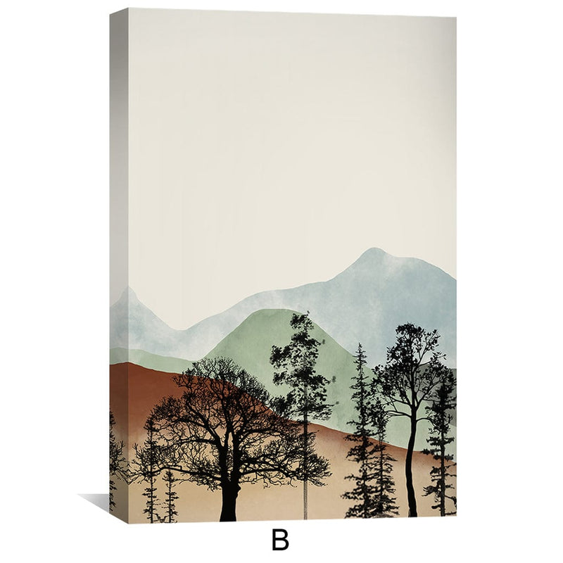 Beige Skies Canvas