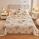 GobekUsa Cartoon Flannel Blanket: Cozy All-Season Sofa Cover & Bed Sheet