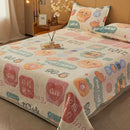 GobekUsa Cartoon Flannel Blanket: Cozy All-Season Sofa Cover & Bed Sheet