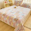 GobekUsa Cartoon Flannel Blanket: Cozy All-Season Sofa Cover & Bed Sheet