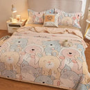 GobekUsa Cartoon Flannel Blanket: Cozy All-Season Sofa Cover & Bed Sheet