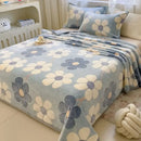 GobekUsa Cartoon Flannel Blanket: Cozy All-Season Sofa Cover & Bed Sheet