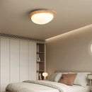 GobekUsa LED Ceiling Light Fixture Yellow Stone White PE Shade Plafond Lamp