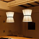 GobekUsa Cocoon Cloth Chandelier: Japanese Pendant Lamp for Home Kitchen Decor