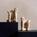 GobekUsa Abstract Resin Figurine Sculpture Handicrafts Decorative Ornaments