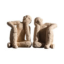 GobekUsa Abstract Resin Figurine Sculpture Handicrafts Decorative Ornaments