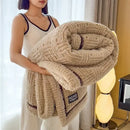 GobekUsa Cozy Fluffy Fleece Blanket for Autumn Winter, Soft Warm Maternal Child Bed Sofa Cover