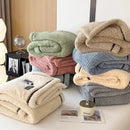 GobekUsa Cozy Fluffy Fleece Blanket for Autumn Winter, Soft Warm Maternal Child Bed Sofa Cover