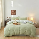 GobekUsa Cozy Rabbit Velvet Queen Bedding Set for Autumn/Winter