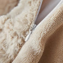 GobekUsa Cozy Rabbit Velvet Queen Bedding Set for Autumn/Winter