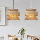 GobekUsa Handmade Hemp Rope Chandelier Pendant Light for Restaurant and Cafe